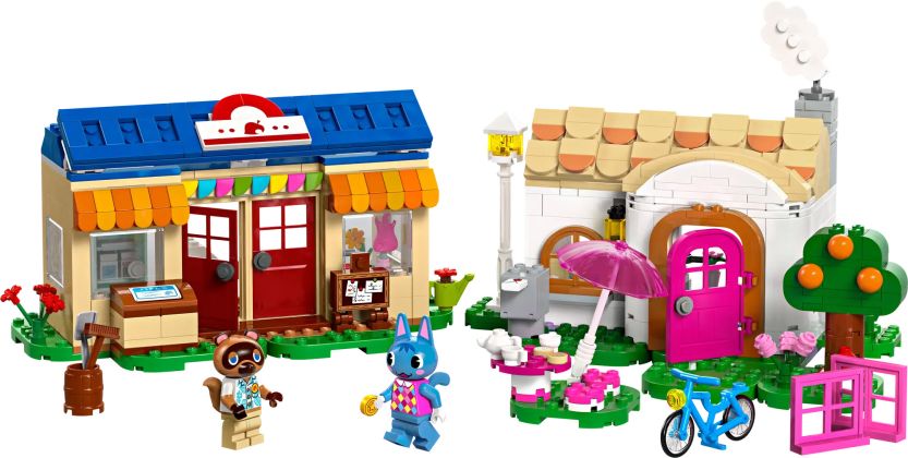 LEGO Animal Crossing 77050 Boutique Nook et maison de Rosie
