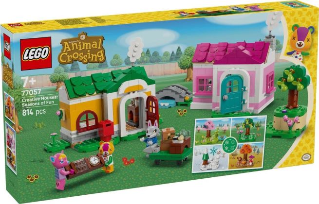 LEGO Animal Crossing 77057 Creative Houses: Season of Fun