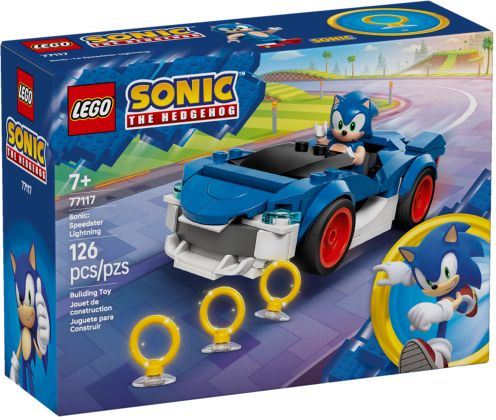 LEGO Sonic The Hedgehog 77117 Sonic : le bolide ultra-rapide