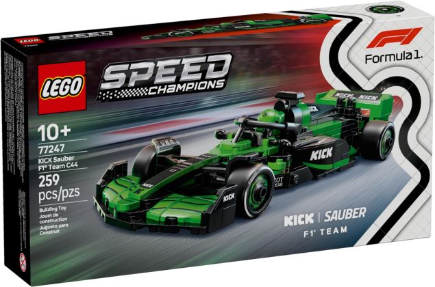 LEGO Speed Champions 77247 Voiture F1 KICK Sauber Team C44