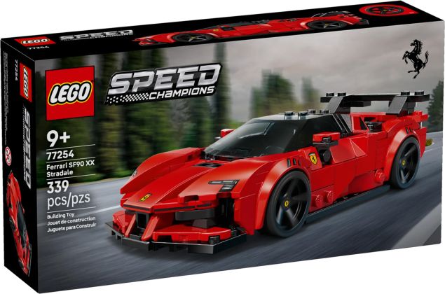 LEGO Speed Champions 77254 Voiture de course Ferrari SF90 XX Stradale
