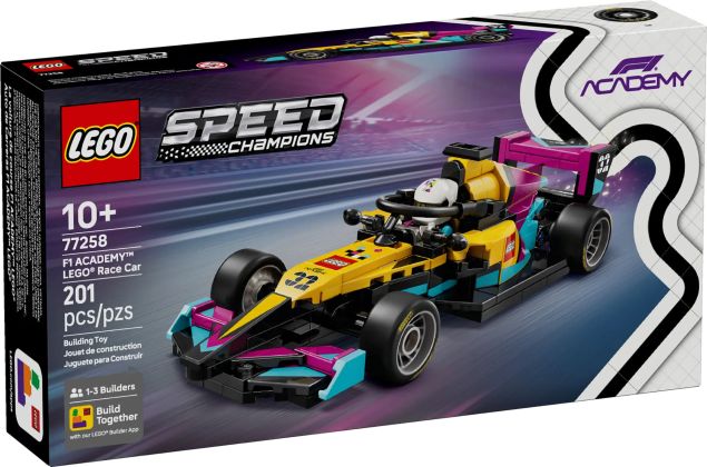 LEGO Speed Champions 77258 Voiture de course F1 ACADEMY LEGO