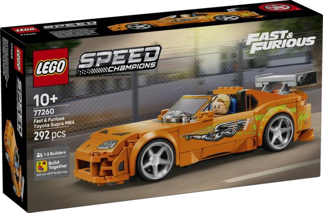 LEGO Speed Champions 77260 Fast and Furious Toyota Supra MK4