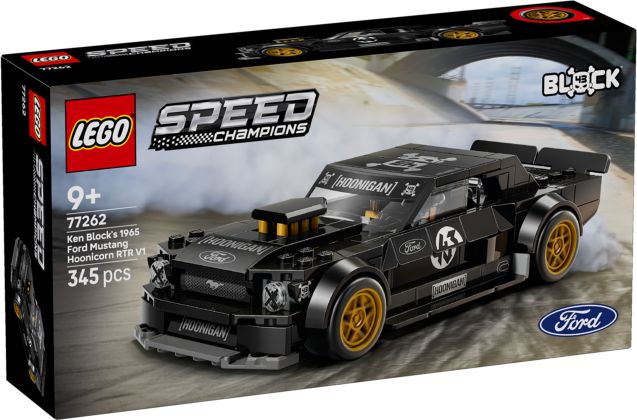 LEGO Speed Champions 77262 La Ford Mustang Hoonicorn V1 de 1965 de Ken Block
