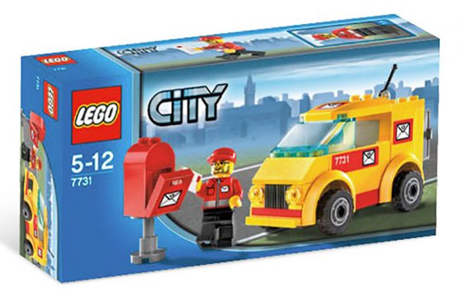 LEGO City 7731 La camionnette du facteur