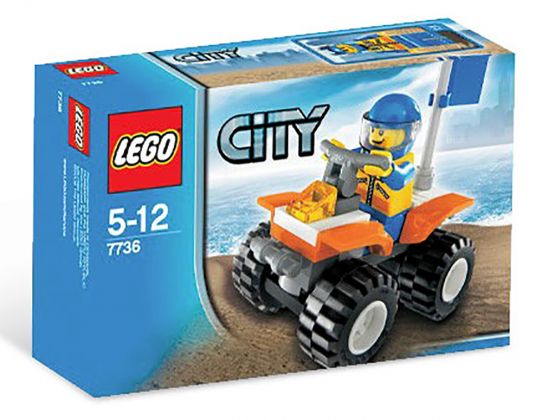 LEGO City 7736 Le quad des gardes-côtes