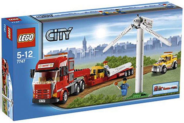 LEGO City 7747 Le transport de l'éolienne