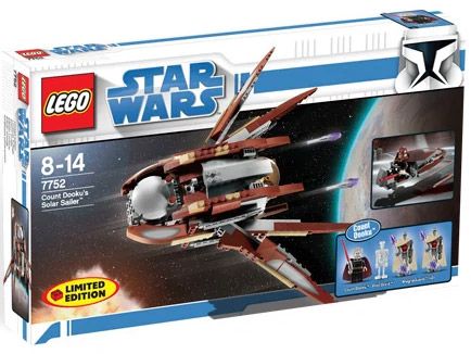 LEGO Star Wars 7752 Count Dooku's Solar Sailer