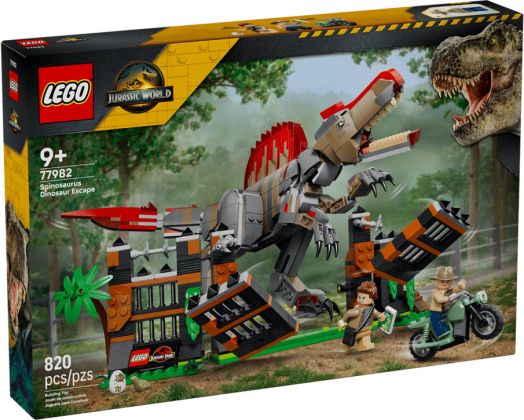 LEGO Jurassic World 77982 L’évasion du spinosaure