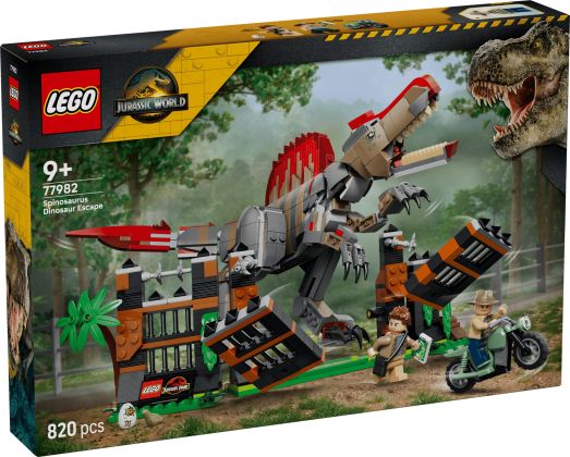 LEGO Jurassic World 77982 L’évasion du spinosaure