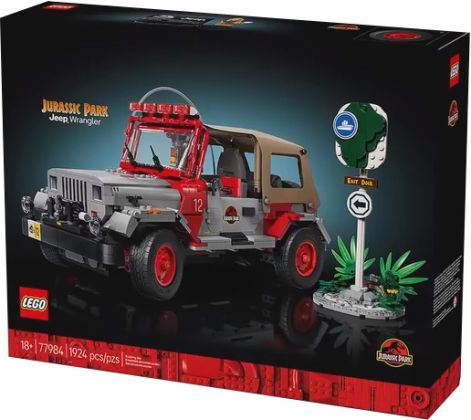 LEGO Jurassic World 77984 Jurassic Park Jeep Wrangler