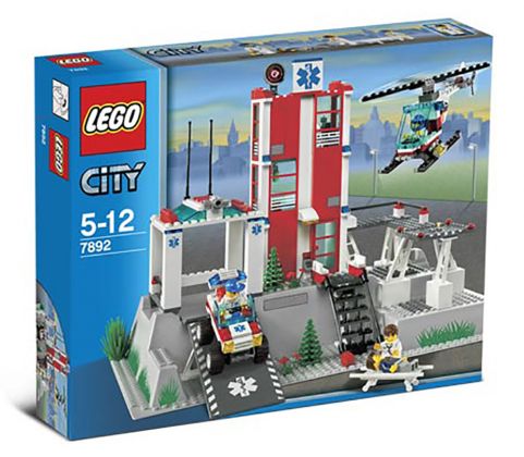 LEGO City 7892 Le poste de secours