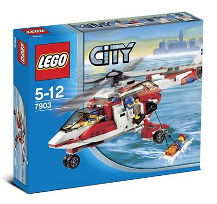 LEGO City 7903 L'hélicoptère de secours