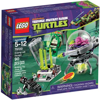 LEGO Tortues Ninja 79100 L'évasion du laboratoire de Kraang