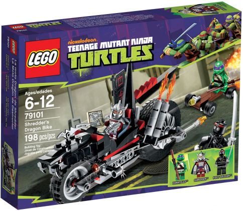LEGO Tortues Ninja 79101 La moto Dragon de Shredder
