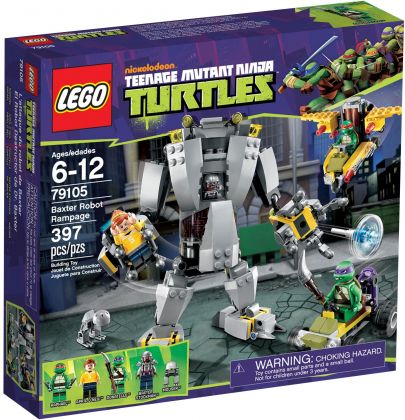LEGO Tortues Ninja 79105 L'attaque du robot de Baxter