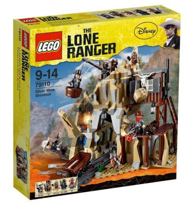LEGO The Lone Ranger 79110 L'attaque de la mine d'argent