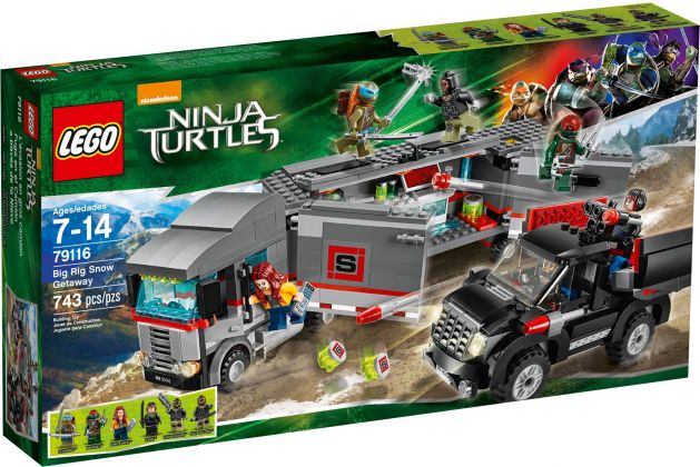 LEGO Tortues Ninja 79116 L'évasion en camion