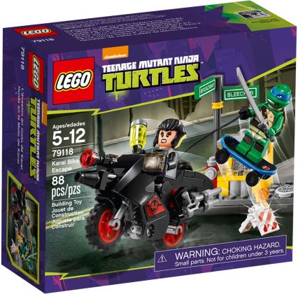 LEGO Tortues Ninja 79118 L'évasion en moto de Karai