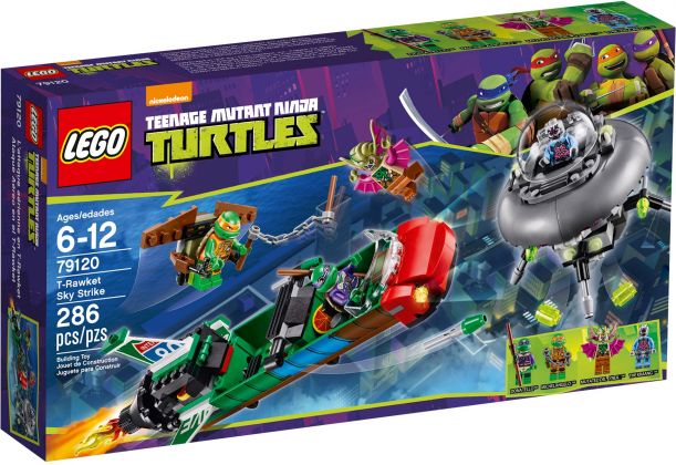 LEGO Tortues Ninja 79120 L'attaque aérienne en T-Rawket