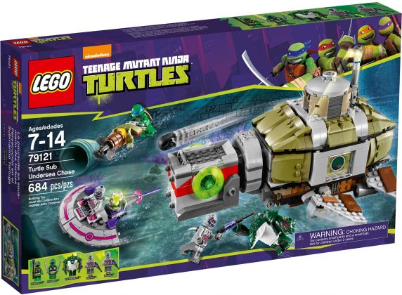 LEGO Tortues Ninja 79121 Course-poursuite sous-marine