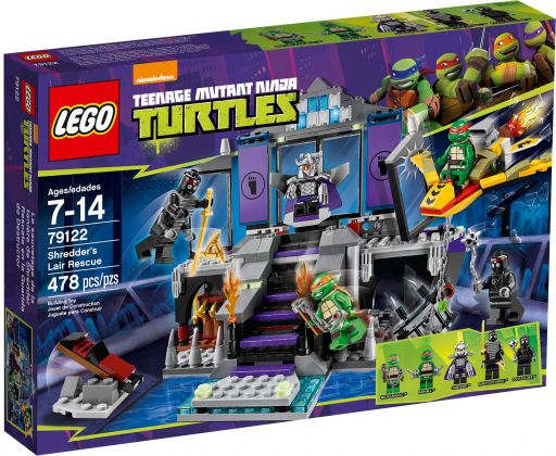 LEGO Tortues Ninja 79122 L'échapée de la tanière de Shredder