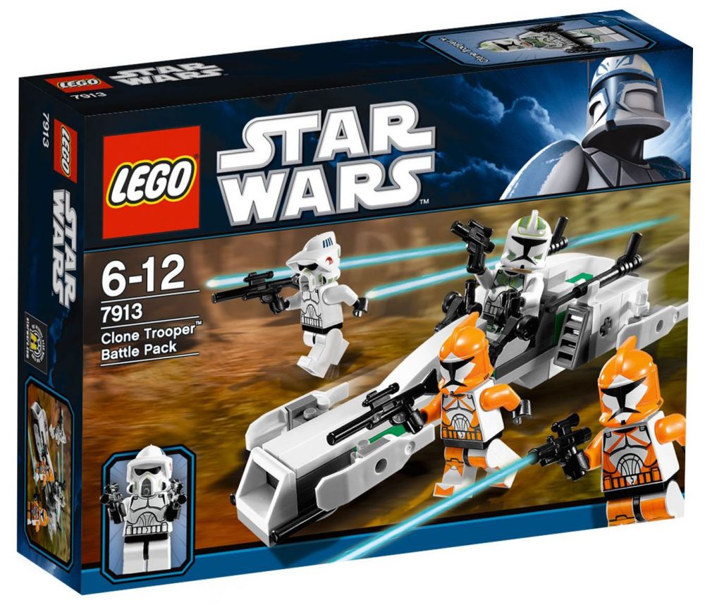 LEGO Star Wars 7913 pas cher, Clone Trooper Battle Pack