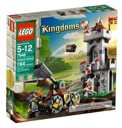 LEGO Kingdoms 7948 L'attaque de la tour de défense