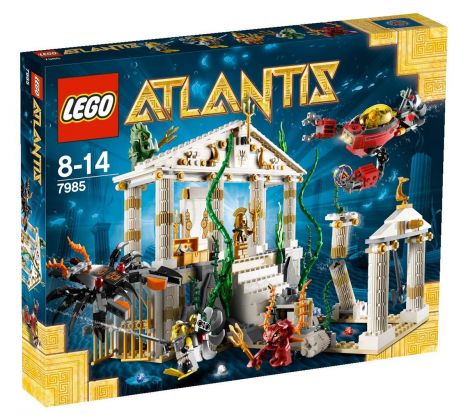 LEGO Atlantis 7985 La cité d'Atlantis