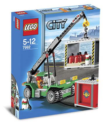 LEGO City 7992 Le transporteur de conteneurs