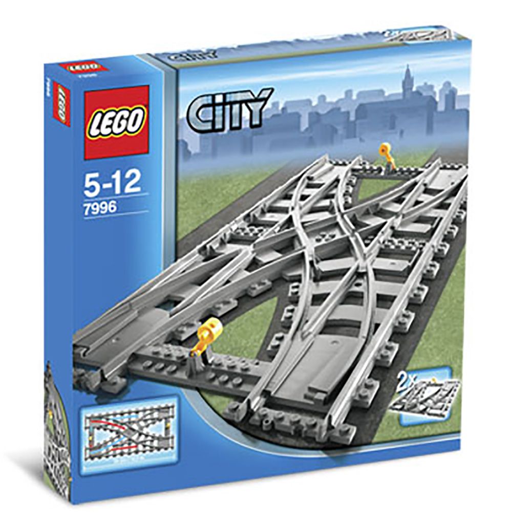 LEGO City 7996 pas cher, Le croisement des rails