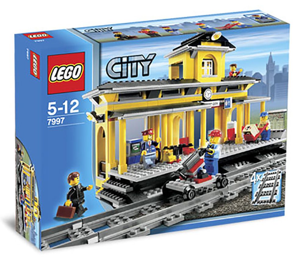 LEGO - 7997 - Jeu de construction - LEGO City - La gare  Jeux de  construction lego, Construction lego, Jeu de construction