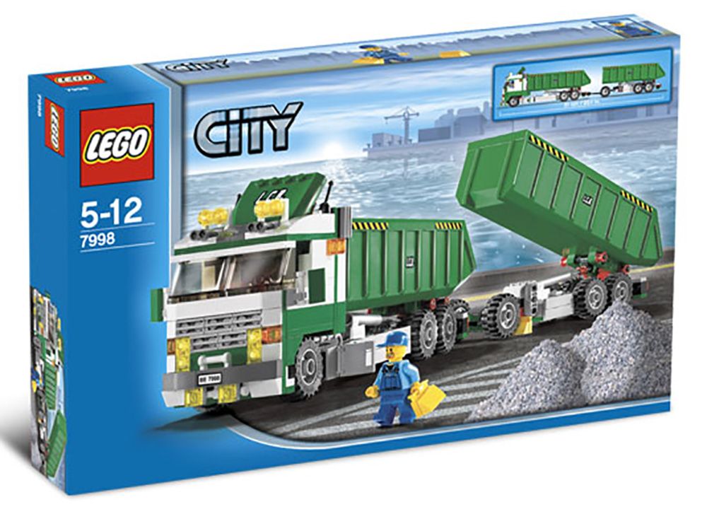 LEGO City 7998 pas cher, Le camion benne