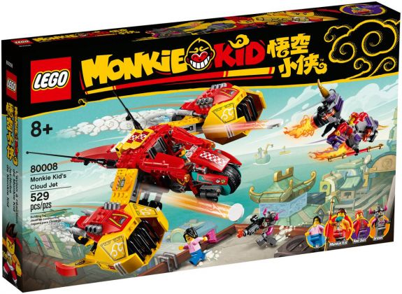 LEGO Monkie Kid 80008 L’avion de Monkie Kid