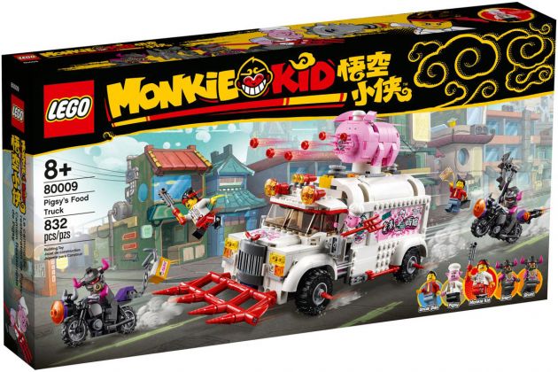 LEGO Monkie Kid 80009 Le food-truck de Pigsy