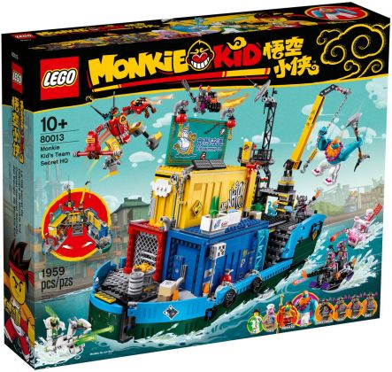 LEGO Monkie Kid 80013 Le QG secret de l’équipe de Monkie Kid