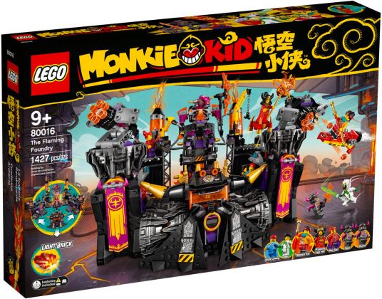LEGO Monkie Kid 80016 La fonderie flamboyante