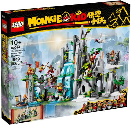 LEGO Monkie Kid 80024 La Montagne de fruits et de fleurs légendaire