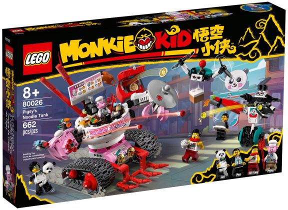 LEGO Monkie Kid 80026 Le char de nouilles de Pigsy