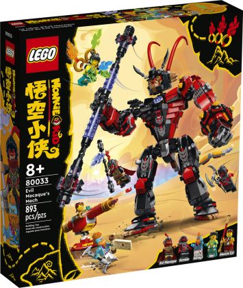LEGO Monkie Kid 80033 Le robot d’Evil Macaque