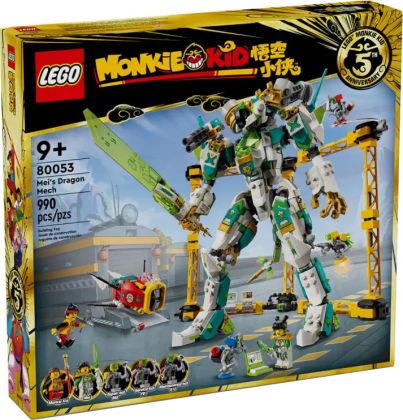 LEGO Monkie Kid 80053 Le robot dragon de Mei