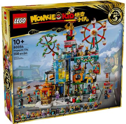 LEGO Monkie Kid 80054 Le 5ème anniversaire de la ville de Megapolis