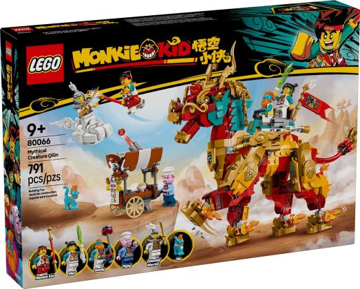 LEGO Monkie Kid 80066 La créature mythique Qilin