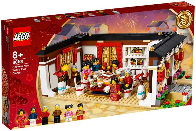 LEGO Saisonnier 80101  Dîner du Nouvel An Chinois