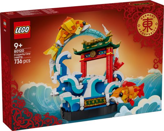 LEGO Saisonnier 80120 Saut de la carpe : symbole de Prospérité