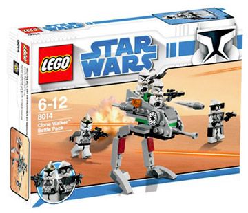 LEGO Star Wars 8014 Ensemble de combat Clone Walker