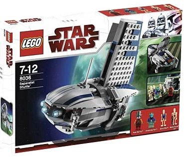 LEGO Star Wars 8036 Separatist Shuttle