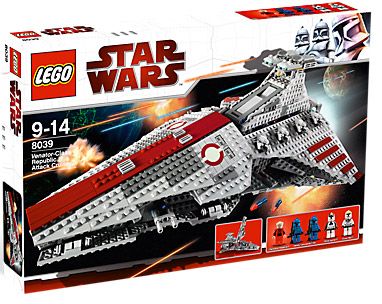 LEGO Star Wars 8039 Venator-class Republic Attack Cruiser