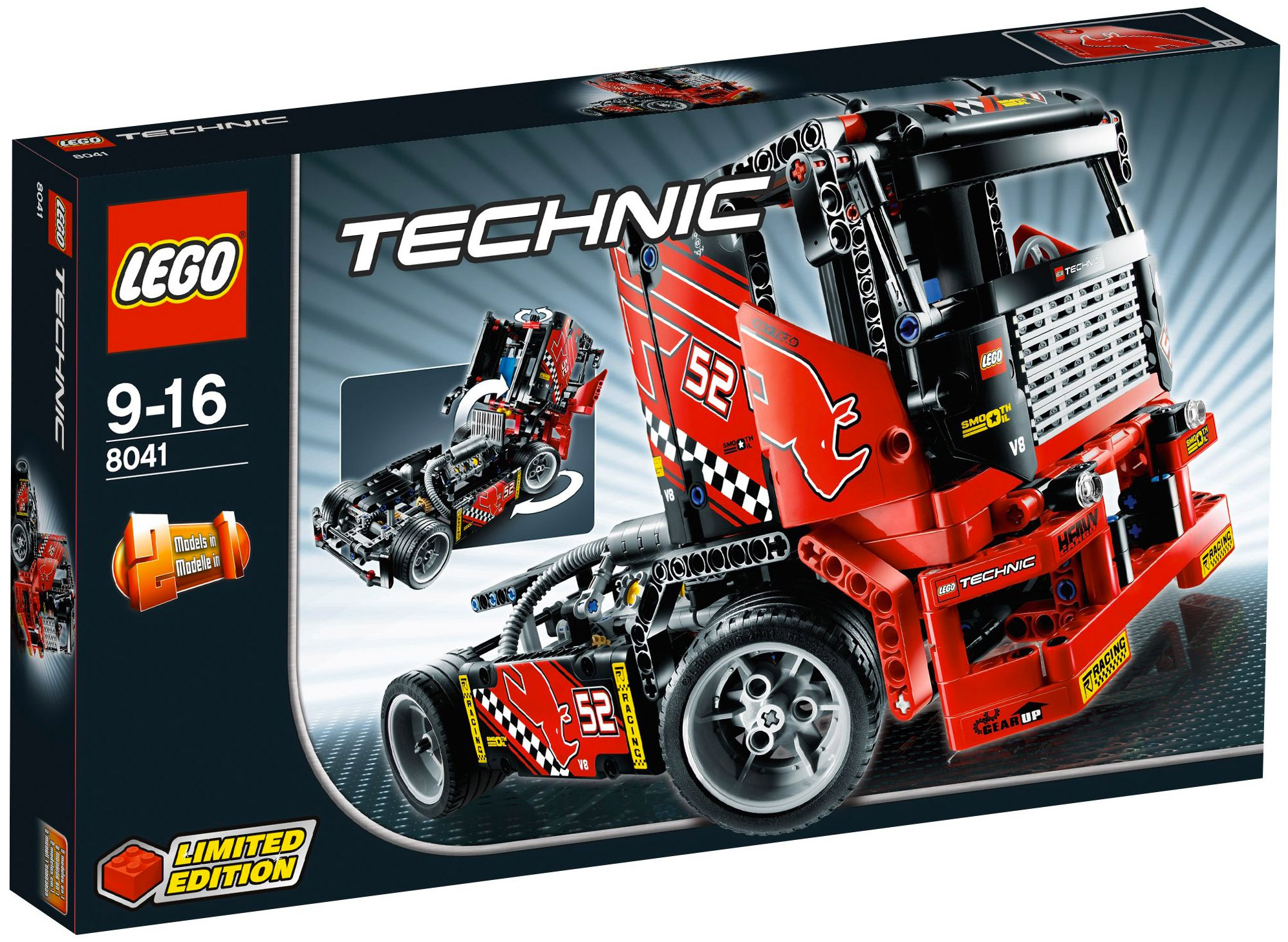 LEGO Technic 8041 pas cher, Camion de course