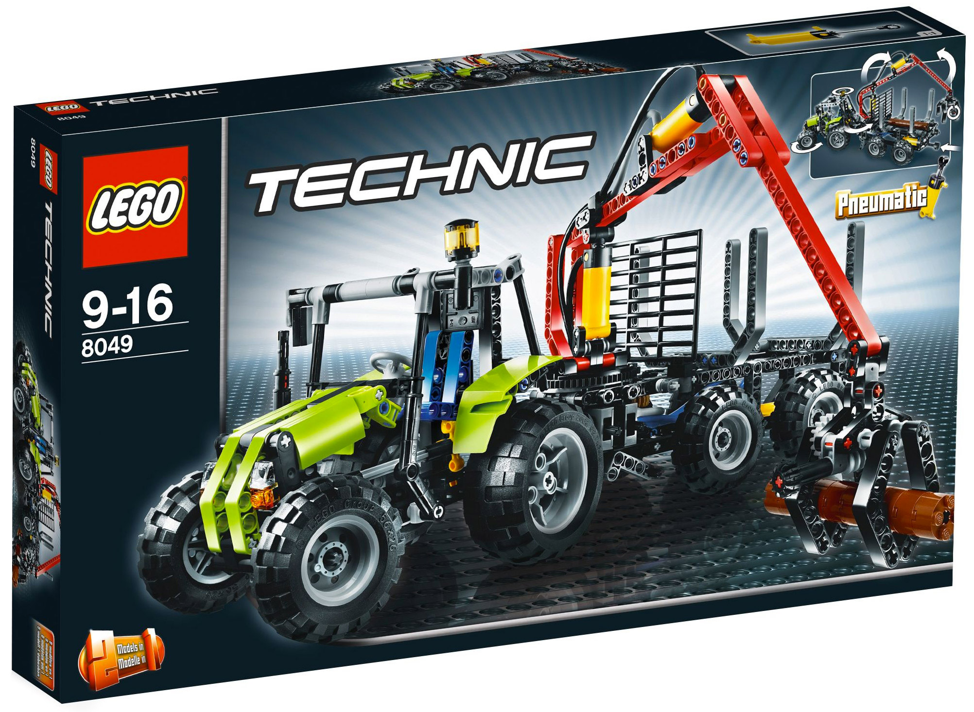 Cinq tonnes de Lego pour un gros tracteur